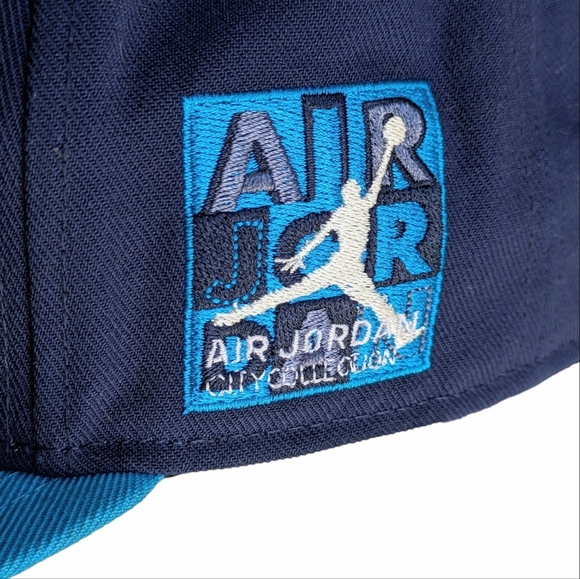 Air Jordan Jumpman Collection Rare Vintage LA Lakers Snap Back Hat Los Angeles - Picture 9 of 16